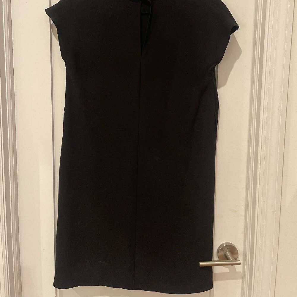 Zara Black Cowl Neck Dress